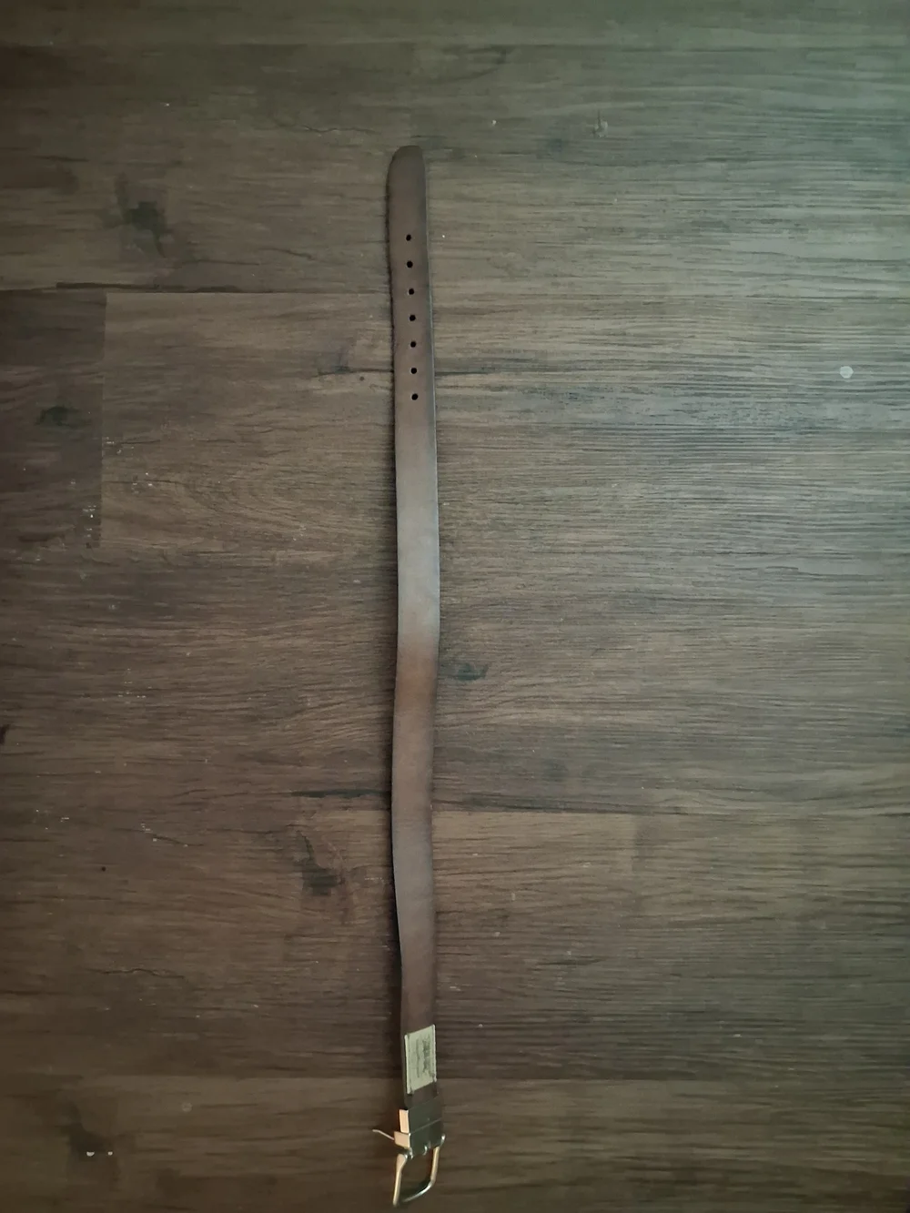 Levi's Brown Kids Leather Belt with Silver Buckle